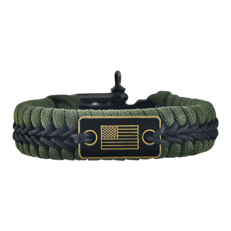 Tactical Survival Paracord Bracelet